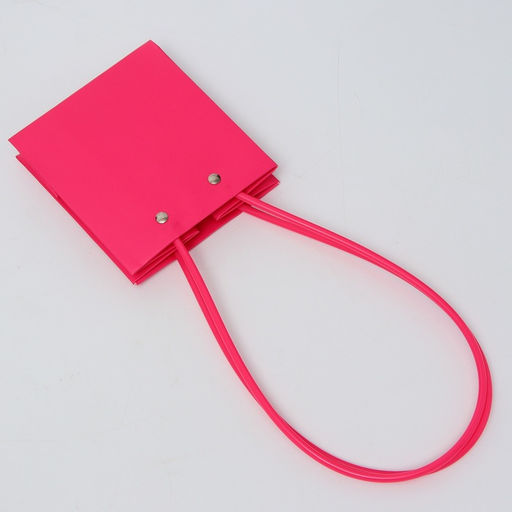 Цена за 10 шт. Сумка для цветов, квадратная, малиновая, влагостойкая, 13×12×12 см