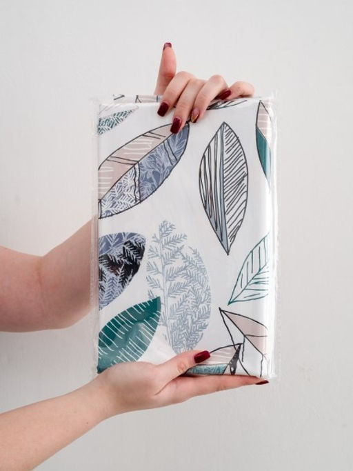 Скатерть - клеенка Пёстрые листья - Гобеленглавснаб фото 5