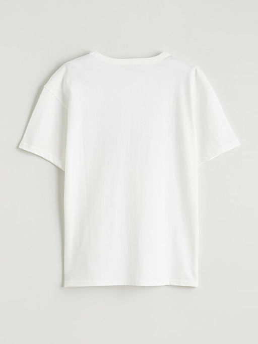 Bask?l? K?sa Kollu Erkek ?ocuk Ti??rt