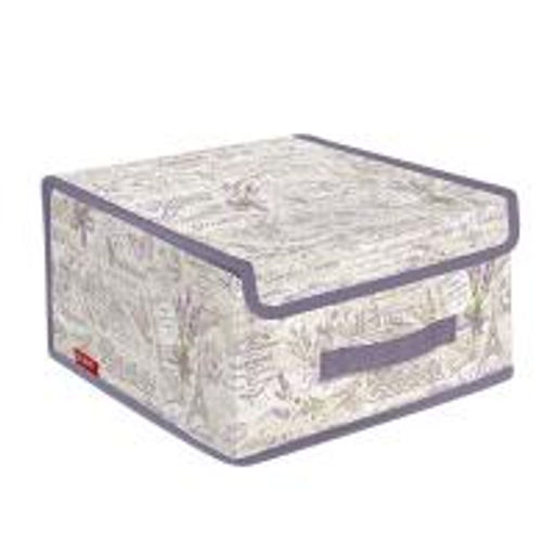 Короб стеллажный с крышкой, малый, 28*30*16 см Valiant  фото 45