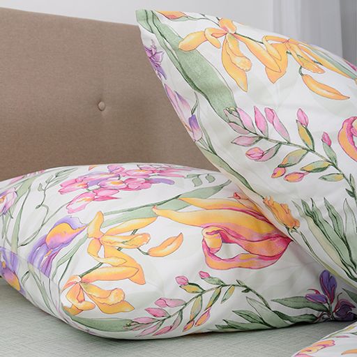 КПБ Simple Life евро, бязь, 100 % хлопок, пл. 120 гр./кв.м., Ромбы голубые ОП Пододеяльник 205*217, простыня 240*217, наволочка 70*70 (2 шт.) - Традиция фото 13