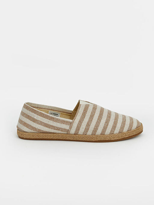 Эспадрильи мужские с соломенной подошвой