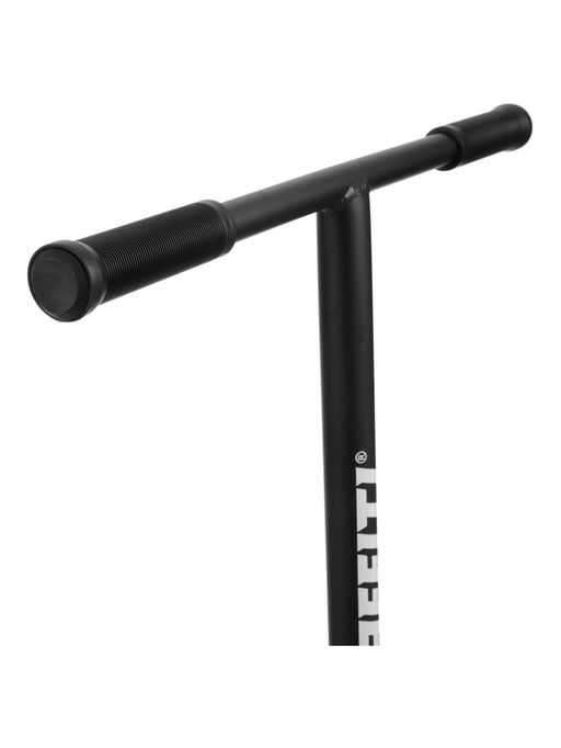 Самокат трюковой GRAFFITI Advanced 24, колёса PU 100 мм, SCS компрессия, ABEC 9 Chrome, чёрный