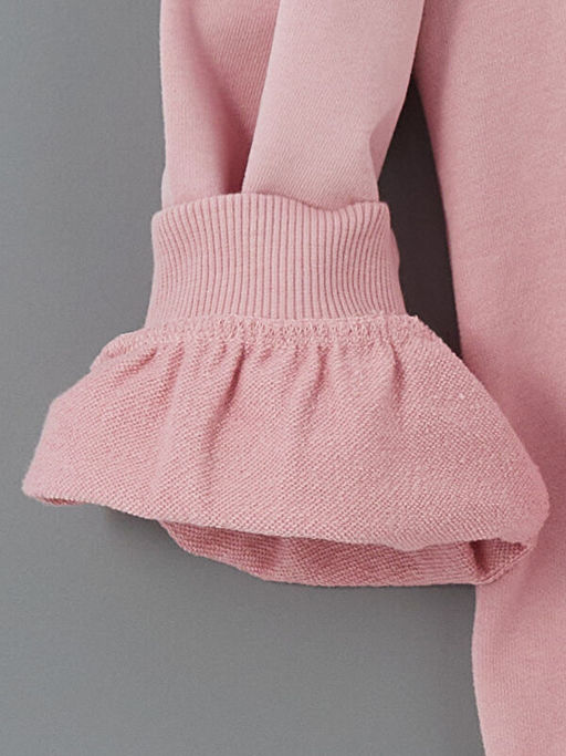 Bisiklet Yaka K?z ?ocuk Sweatshirt - Waikiki фото 2