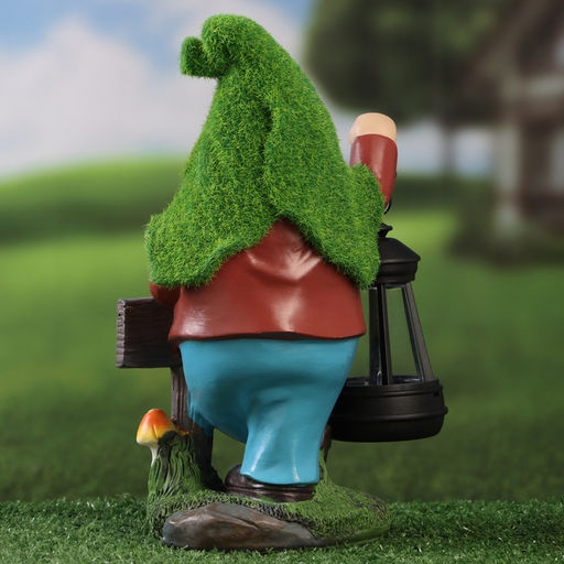 Садовый фонарь Гном Welcome 9х15х25см - Take it easy фото 4