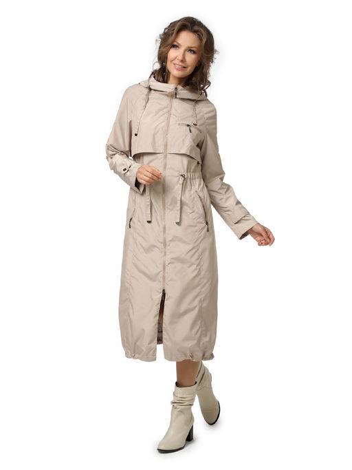 25130 Плащ бежевый - Dizzyway фото 2