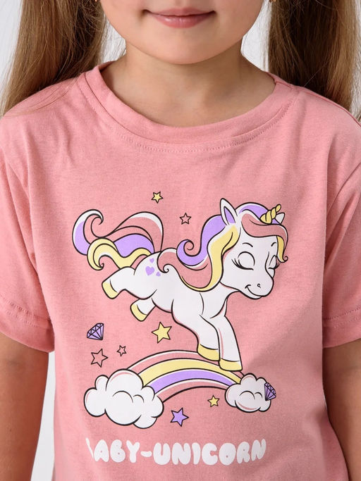 Набор-1:футболка для девочки 3 шт