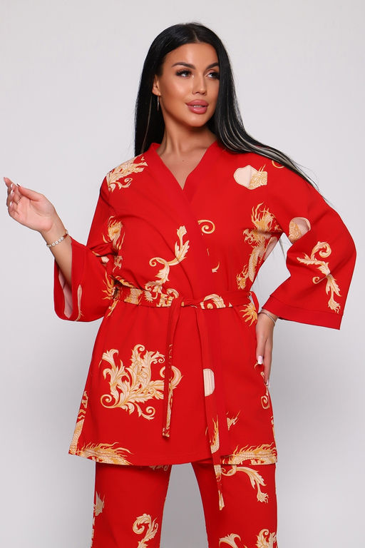 Пеньюар тройка Драконы 929