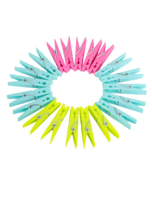 Прищепки пластиковые 20шт