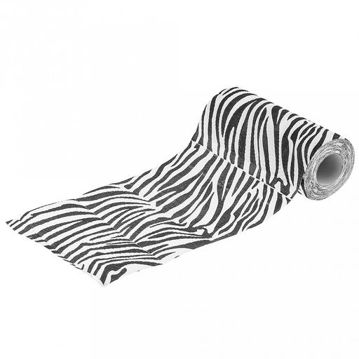 Полотенце бумажное 3-х слойное Зебра, с перфорацией 23х23см, 40шт в рулоне, целлюлоза 100%, 240г/м2, в п/э пленке 23х9,5х9,5см, т.м.Домашняя Мода (Китай)  фото 5