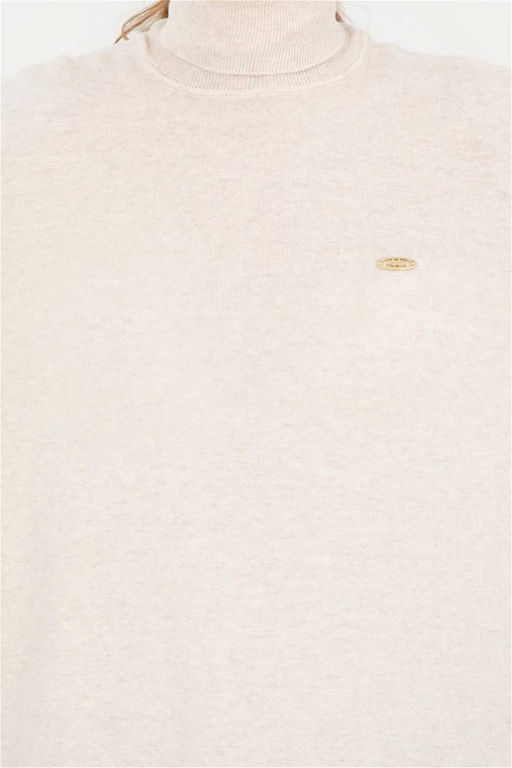 Женский базовый свитер кремового меланжевого цвета - U.s. polo assn фото 12