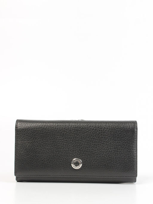 LACCOMA кошелек LA-1075-черный натуральная кожа