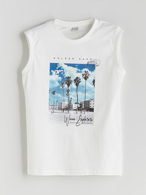 Bisiklet Yaka Erkek ?ocuk Atlet