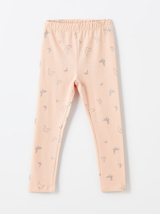 Beli Lastikli Bask?l? K?z Bebek Tayt 2li - Waikiki фото 2