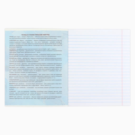 Тетради предметные, 36 л., набор из 10 шт., блок №1 Разноцветный мрамор - Artfox study фото 3