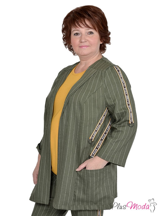 Жакет Модель №637 размеры 44-80 - Plusmoda фото 2