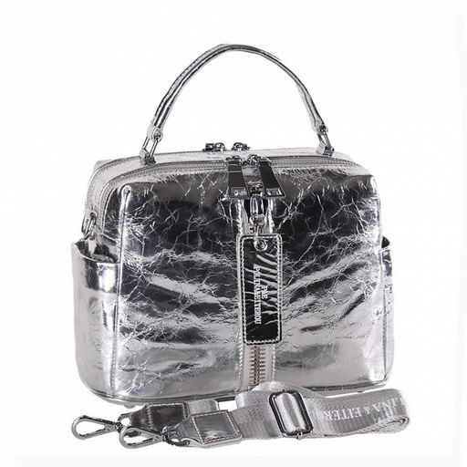 Сумка 9258-1Y silver Polina&Eiterou