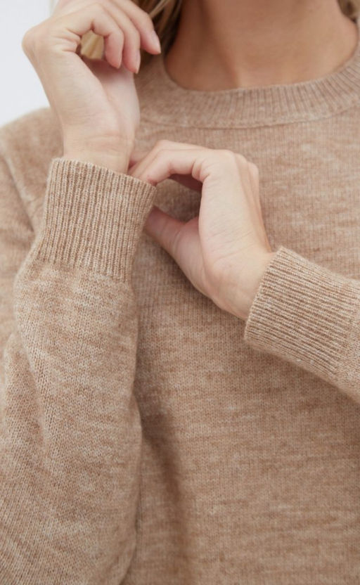 Джемпер FW-001 l.beige - Fine joyce фото 9