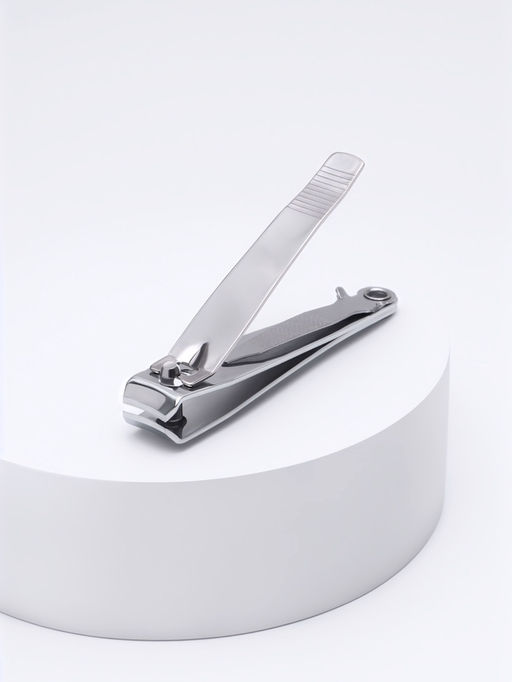 Цена за 6 шт. Кусачки книпсер педикюрные, с пилкой, 8 см, на блистере