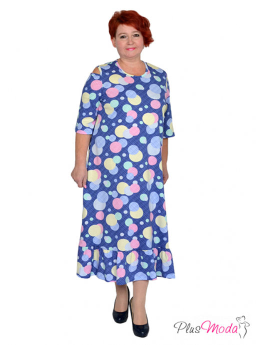 Платье Модель №1513 размеры 44-84 - Plusmoda фото 7