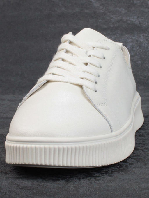 05-PDXL33-4 BEIGE Кроссовки женские (натуральная кожа) - Фабричный китай фото 8