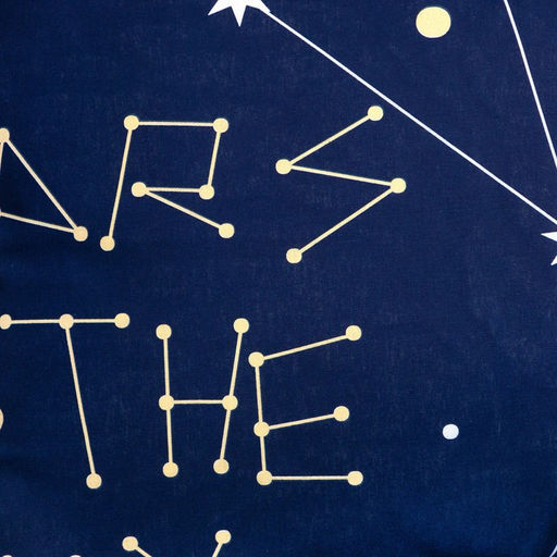 Постельное бельё Этель 1,5 сп Stars in the sky 143х215 см, 150х214 см, 50х70 см -1 шт, 100% хлопок, бязь  фото 3