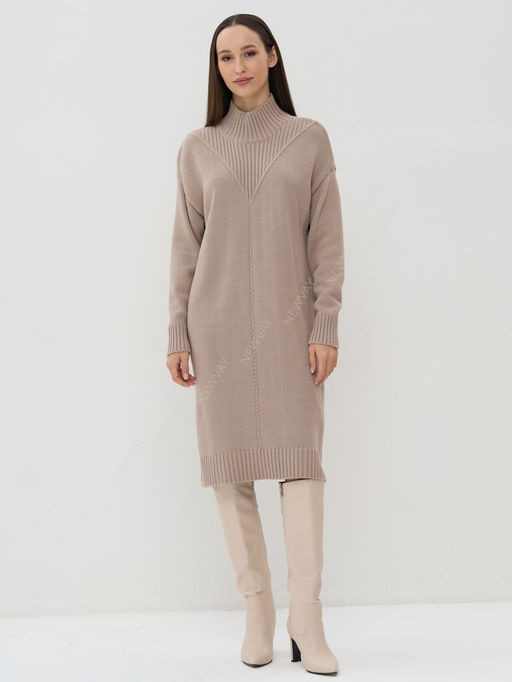 Платье женское Vay 9242-92019 из шерсти  фото 2