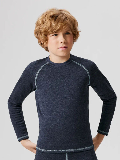 ACOOLA / Джемпер детский Rigeler_Thermowear темно-синий термобелье