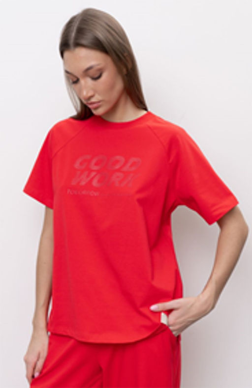 ФУТБОЛКА ЖЕНСКАЯ арт. 1900W-20091.7H-525 - Almando melado фото 23