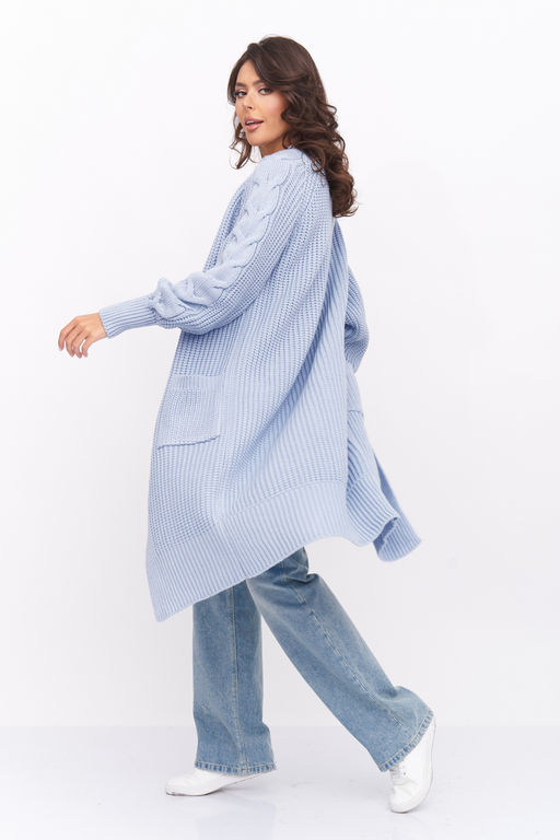 Кардиган Д 3084/голубой (1940) - Текстильная мануфактура фото 7