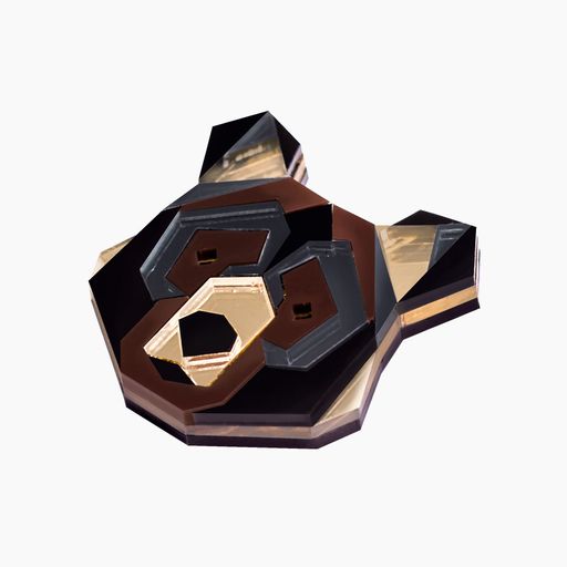 Брошь Медведь Бурый - Orgalica фото 2