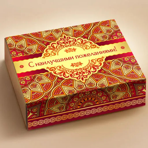 Шубер №6 "С Наилучшими пожеланиями" (к наборам на 6 банок / коробка PACK-044)