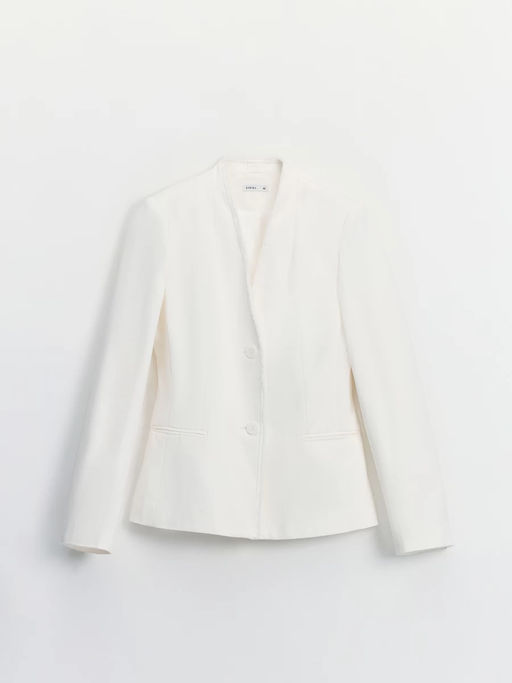 Приталенный жакет из хлопка / Zarina  фото 10