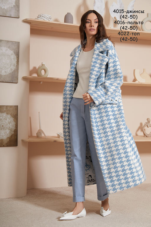 Пальто 4016 - Niv niv фото 4