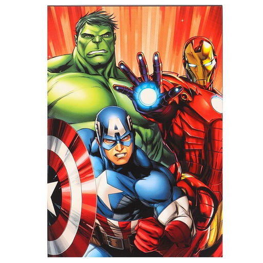 Цена за 2 шт. Коробка складная «Супергерои», черная 16 × 23 × 7.5 см