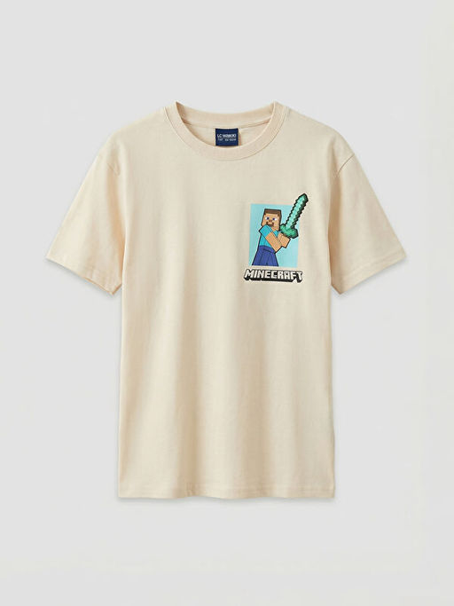 Minecraft Bask?l? Erkek ?ocuk Ti??rt ve ?ort