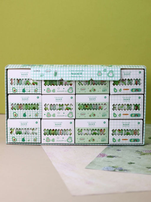 Набор декоративного скотча Avocado, girl