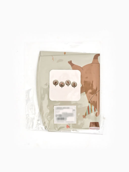 Цена за 2 шт. Воздушный шар фольгированный 25"  сфера «Милые капибары"