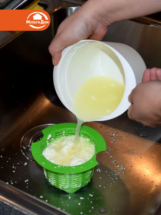 Форма для приготовления домашнего сыра 1000мл d13см, h12см NEW, 80.149 /МультиДом/  фото 12