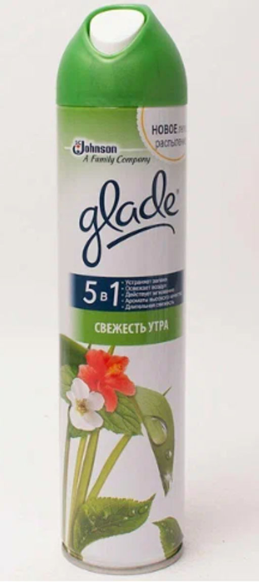 ГЛЕЙД освежитель-аэрозоль 300мл Свежесть утра