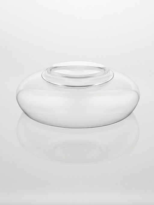 Конфетница Magistro «НЛО», d=25 см, h=10 см, стекло, прозрачная