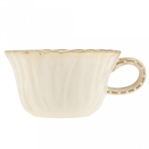 "Янтарь" Чашка фарфоровая 300мл, д11,2см, h6,5см, с блюдцем д15,5см, h2,4см, глянцевая глазурь, фигурная, с деколью, отводка (Китай)