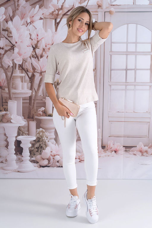 Блуза Nika.PL Hajdan-20 серый  фото 2