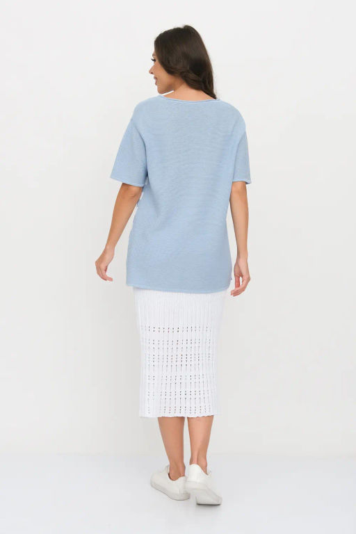 ЗЛАТА Юбка И 017/белый