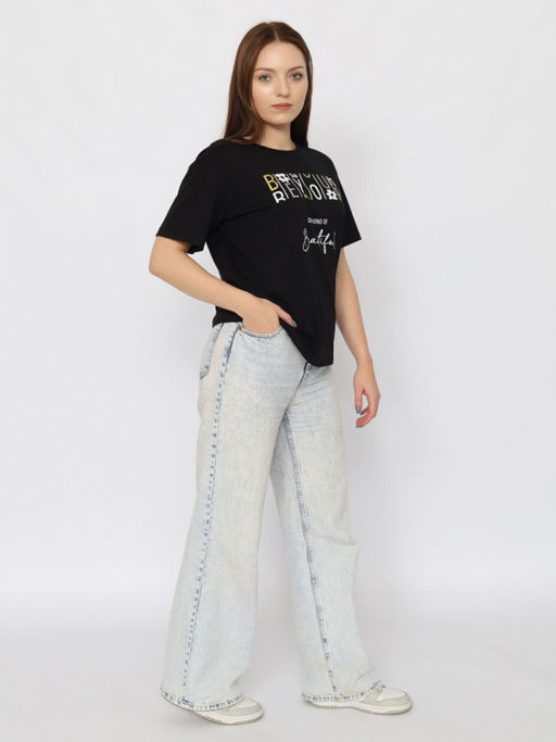 CRB wear/CSLW 60358-43 Футболка женская,голубой/Ex.Cherubino  фото 24