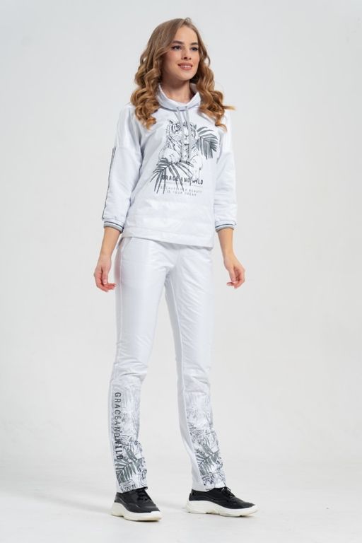 Толстовка М-4331 Белый тигр  - А+б коллекция фото 25