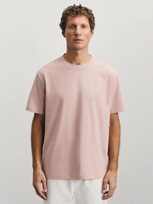 Футболка из смесового хлопка / Zarina  фото 3