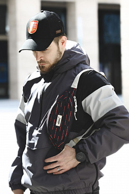 Сумка ЗАПОРОЖЕЦ Miru Mir Small Waist Bag ZIP BLACK фото 2