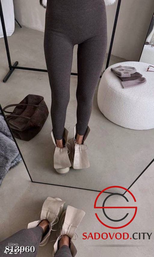 Теплые лосины женские (тянутся) - Bruno фото 2