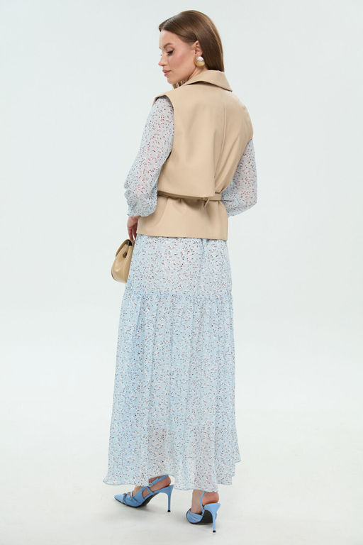 Жилет NIKVA н1019-4 крем-брюле